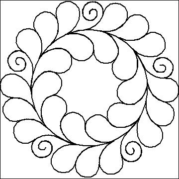 (image for) DJ Feather Wreath-L03838*